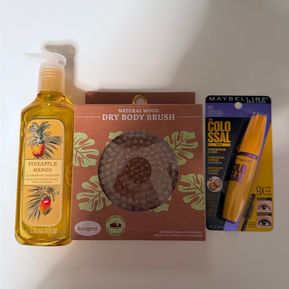 Dry body brush